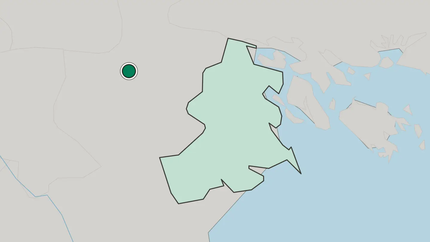 Map of Hải Dương in Vietnam