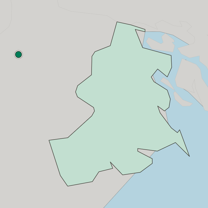 Map showing Hải Dương — In Hai Phong