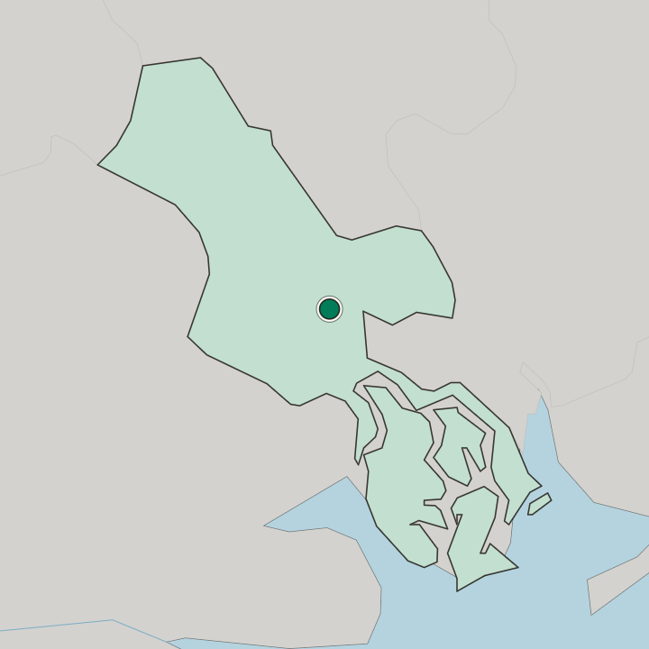 Map showing Gò Vấp — In Ho Chi Minh City (HCMC)