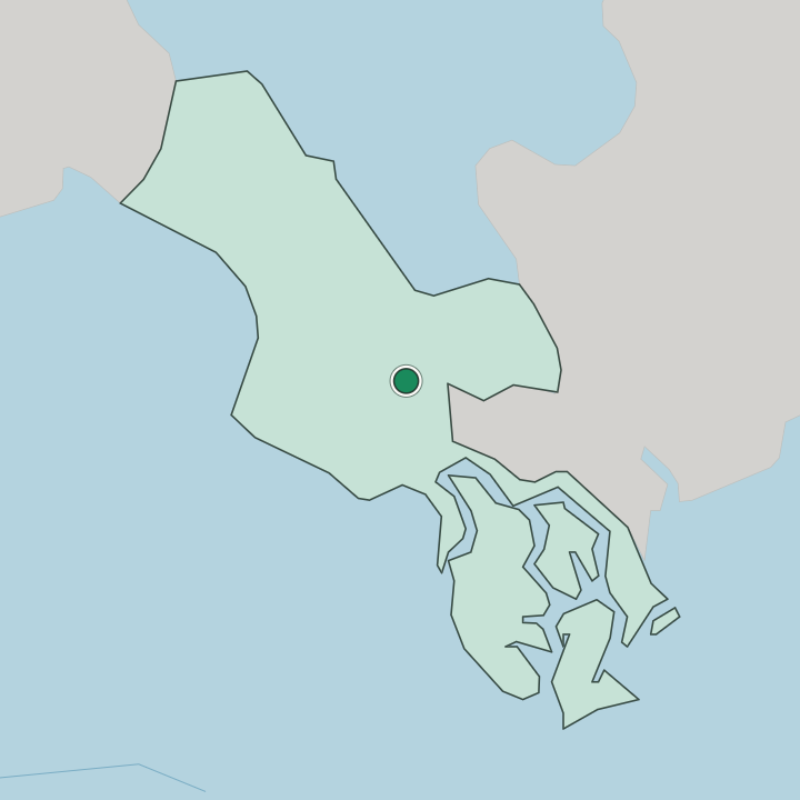 Map showing Gò Vấp — In Ho Chi Minh City (HCMC)