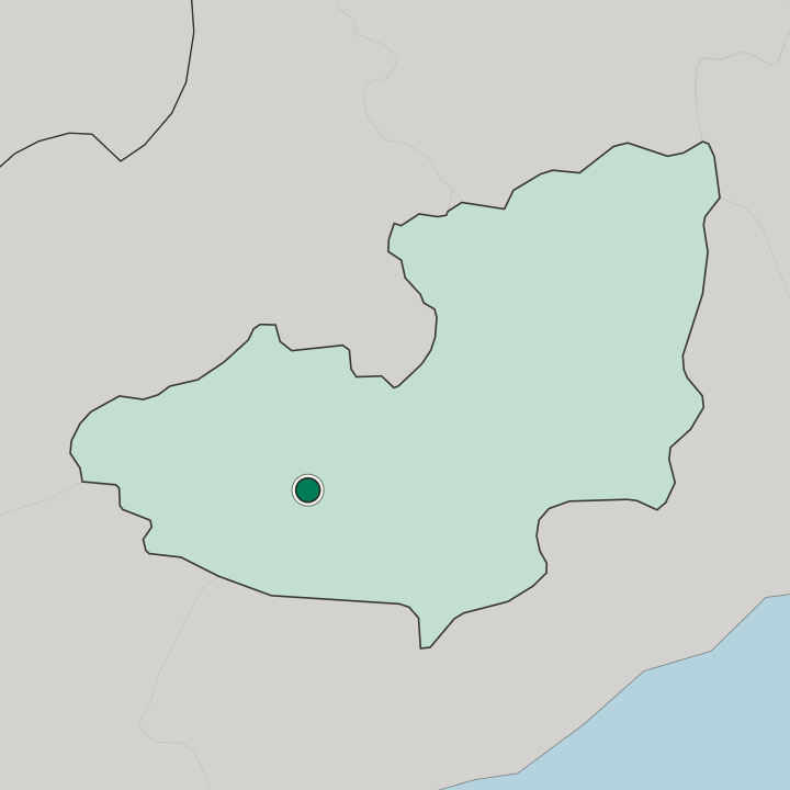 Map showing Bảo Lộc — In Lam Dong