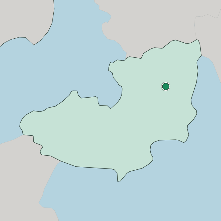 Map showing Ðà Lạt — In Lam Dong