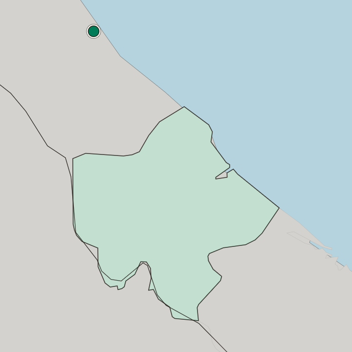 Map showing Đồng Hới — In Quang Tri