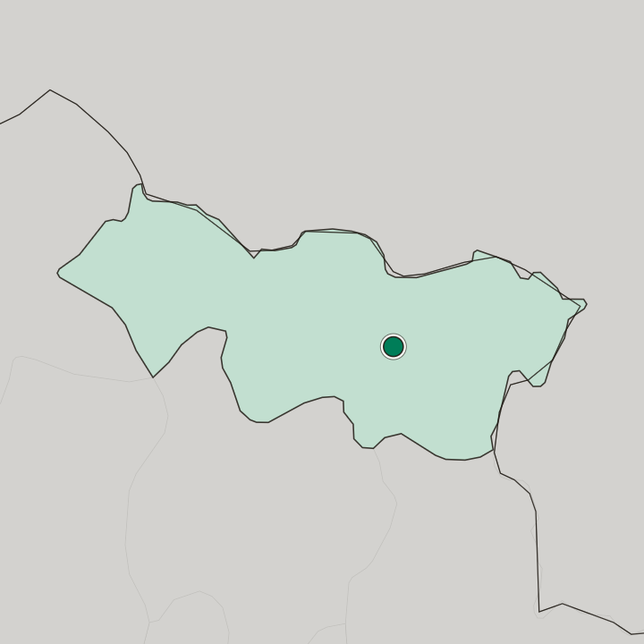 Map showing Cao Bằng — In Tỉnh Cao Bằng