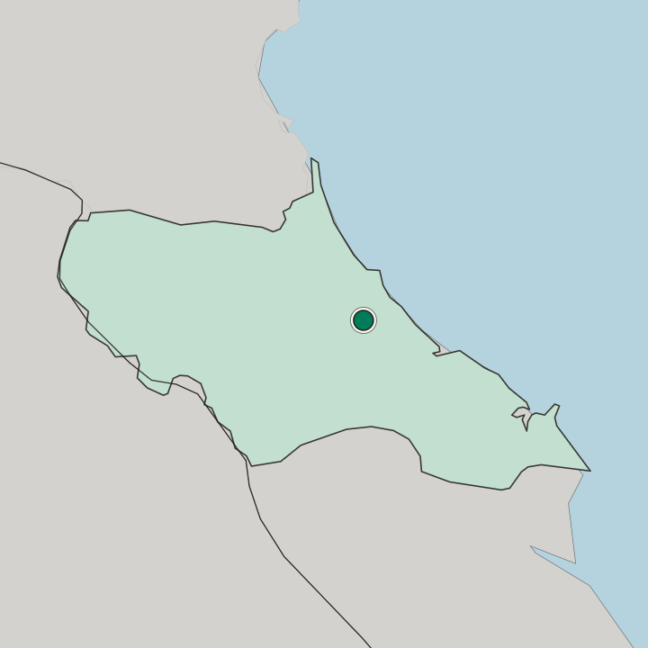 Map showing Hà Tĩnh — In Tỉnh Hà Tĩnh