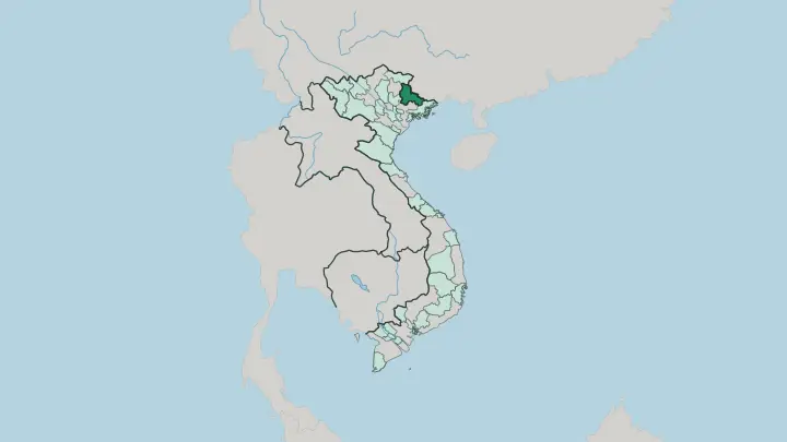 Map of Tỉnh Lạng Sơn in Vietnam