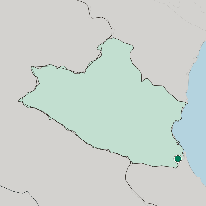 Map showing Vinh — In Tỉnh Nghệ An
