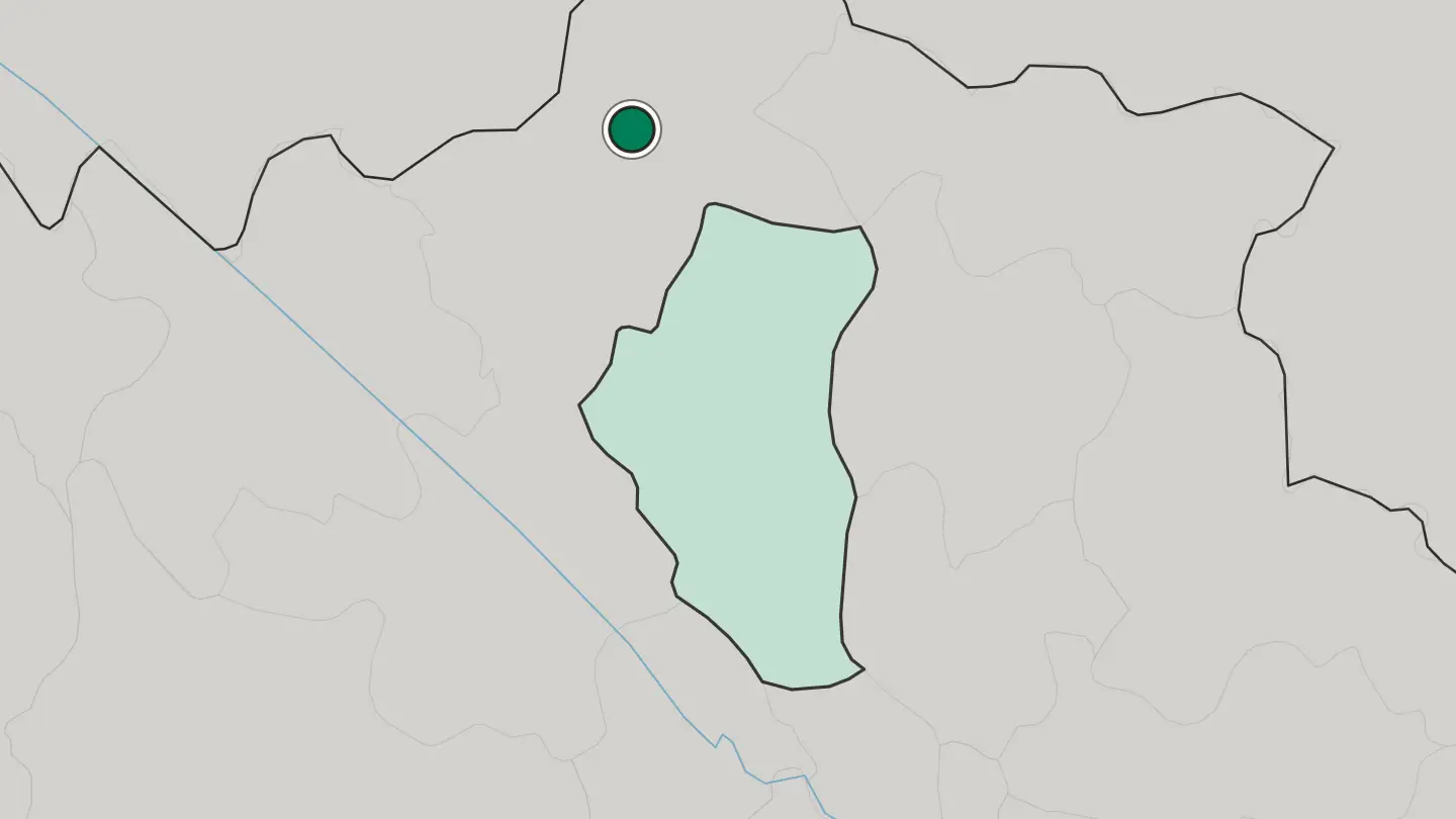 Map of Hà Giang in Vietnam