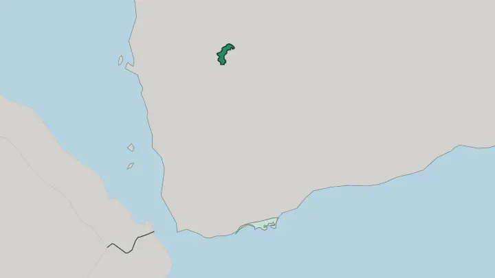 Map of Amanat alasimah in Yemen
