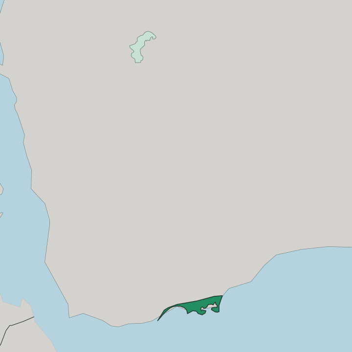 Map showing Governorate Number One — In Yemen