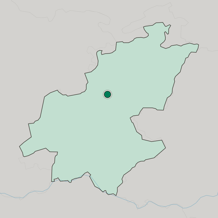 Map showing Centurion — In Gauteng