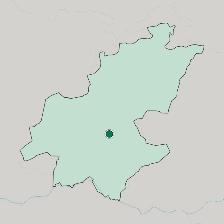Map showing Germiston — In Gauteng