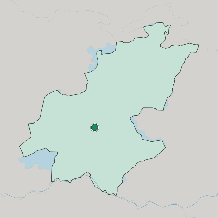 Map showing Former Region 3 (Johannesburg) — In Gauteng
