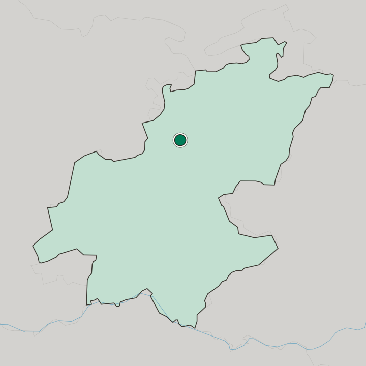 Map showing Sinoville — In Gauteng