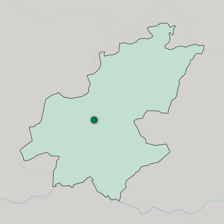 Map showing Randburg — In Gauteng
