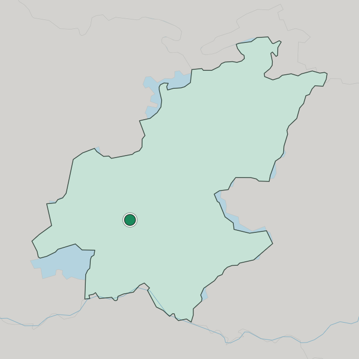Map showing Soweto — In Gauteng