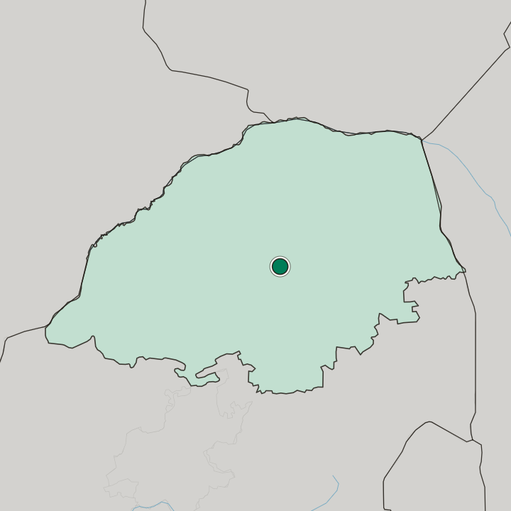 Map showing Polokwane — In Limpopo