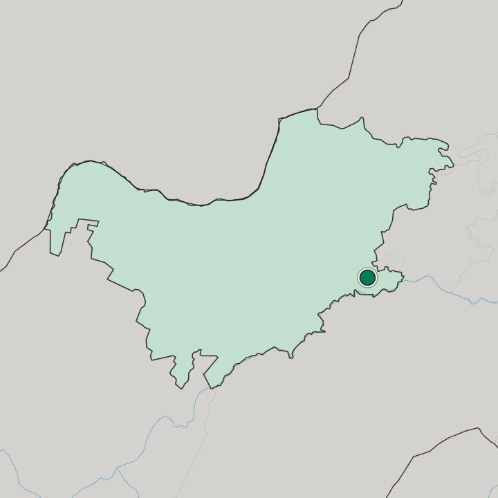 Map showing Potchefstroom — In North West
