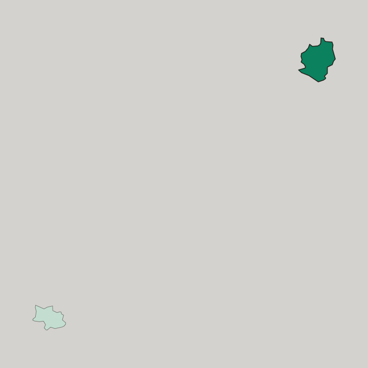Map showing Harare Province — In Zimbabwe